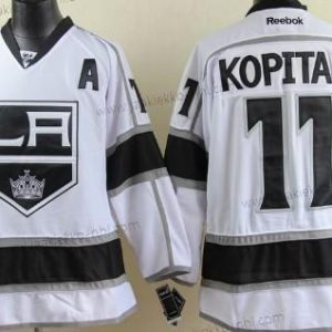 Miesten Los Angeles Kings #11 Anze Kopitar Valkoinen Paita