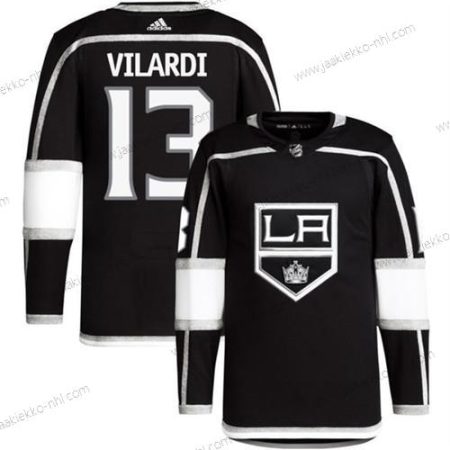 Miesten Los Angeles Kings #13 Gabriel Vilardi Musta Ommeltu Paita