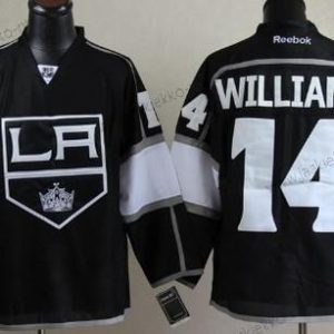 Miesten Los Angeles Kings #14 Justin Williams Musta Paita