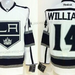 Miesten Los Angeles Kings #14 Justin Williams Valkoinen Paita