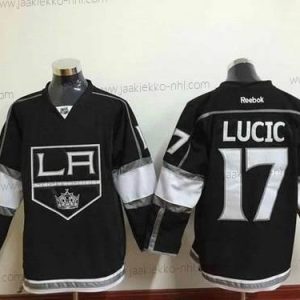 Miesten Los Angeles Kings #17 Milan Lucic Musta Paita