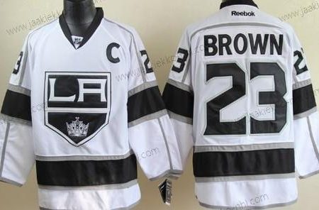 Miesten Los Angeles Kings #23 Dustin Brown Valkoinen Paita