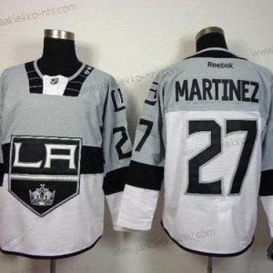 Miesten Los Angeles Kings #27 Alec Martinez 2015 Stadium Series Harmaa #2 Valkoinen Paita