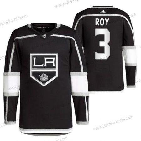 Miesten Los Angeles Kings #3 Matt Roy Musta Ommeltu Paita