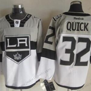 Miesten Los Angeles Kings #32 Jonathan Quick 2015 Stadium Series Harmaa #2 Valkoinen Paita