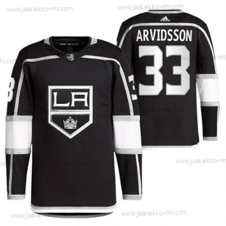 Miesten Los Angeles Kings #33 Viktor Arvidsson Musta Ommeltu Paita