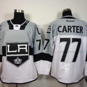 Miesten Los Angeles Kings #77 Jeff Carter 2015 Stadium Series Harmaa #2 Valkoinen Paita