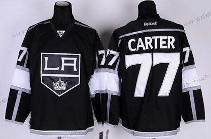 Miesten Los Angeles Kings #77 Jeff Carter Musta Paita