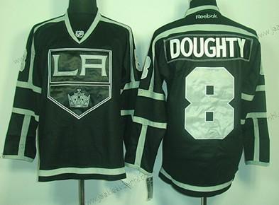 Miesten Los Angeles Kings #8 Drew Doughty Musta Ice Paita