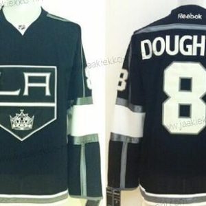 Miesten Los Angeles Kings #8 Drew Doughty Musta Paita