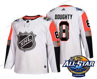 Miesten Los Angeles Kings #8 Drew Doughty Valkoinen 2018 NHL All-Star Ommeltu Jääkiekko Paita