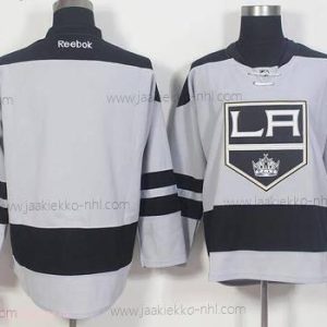 Miesten Los Angeles Kings Tyhjä Harmaa Vaihtopaita Ommeltu NHL 2016-17 Reebok Jääkiekko Paita