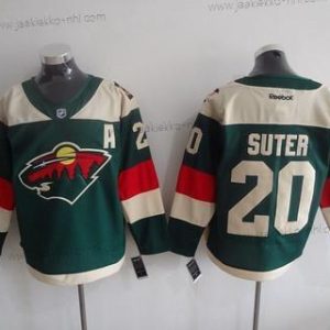 Miesten Minnesota Wild #20 Ryan Suter Reebok Vihreä 2016 Stadium Series Maajoukkue Premier Paita