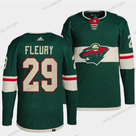 Miesten Minnesota Wild #29 Marc-Andre Fleury Vihreä Ommeltu Paita