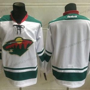 Miesten Minnesota Wild Tyhjä 2014 Valkoinen Paita