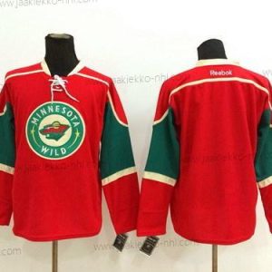 Miesten Minnesota Wild Tyhjä Punainen Paita