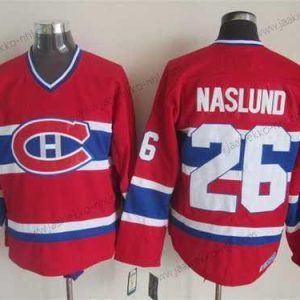 Miesten Montreal Canadiens #26 Mats Naslund Punainen CCM Vintage Paita