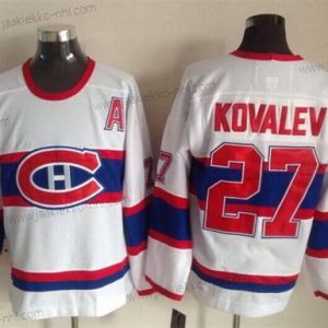 Miesten Montreal Canadiens #27 Alex Galchenyuk Valkoinen Retro CCM Paita