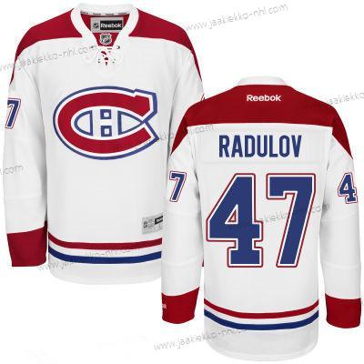 Miesten Montreal Canadiens #47 Alexander Radulov Reebok Valkoinen Jääkiekko Ommeltu NHL Paita