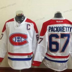 Miesten Montreal Canadiens #67 Max Pacioretty Reebok Valkoinen 2015-16 Kolmas paita Premier NHL Paita