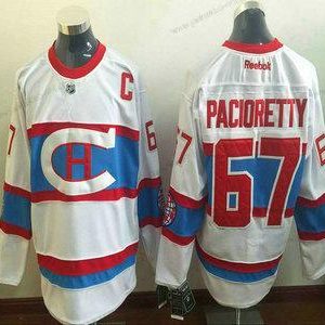 Miesten Montreal Canadiens #67 Max Pacioretty Reebok Valkoinen 2016 Talvi Klassinen Premier Paita