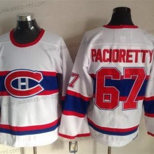 Miesten Montreal Canadiens #67 Max Pacioretty Valkoinen Retro CCM Paita