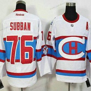 Miesten Montreal Canadiens #76 Pk Subban Reebok Valkoinen 2016 Talvi Klassinen Premier Paita