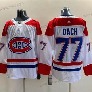 Miesten Montreal Canadiens #77 Kirby Dach Valkoinen Ommeltu Paita