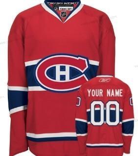 Miesten Montreal Canadiens Mukautettu Punainen Ch Paita