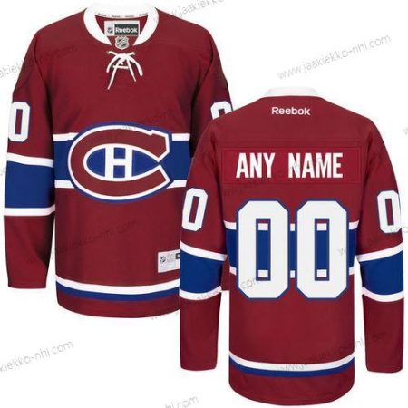 Miesten Montreal Canadiens Mukautettu Punainen Kotiottelupaita Ommeltu NHL 2016 Reebok Jääkiekko Paita