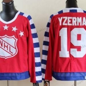 Miesten NHL 1992 All-Star #19 Steve Yzerman Punainen 75Th Retro CCM Paita