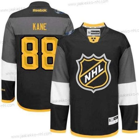 Miesten NHL #88 Patrick Kane Reebok Musta 2016 All-Star Premier Paita