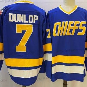 Miesten NHL-elokuvapainos #7 Dunlop Sininen Paita