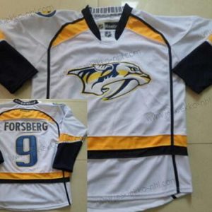 Miesten Nashville Predators #9 Filip Forsberg Valkoinen Paita