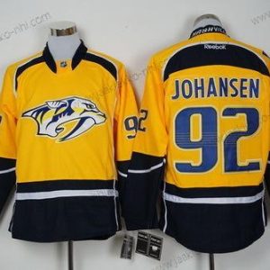 Miesten Nashville Predators #92 Ryan Johansen Keltainen Reebok Jääkiekko Paita