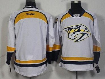 Miesten Nashville Predators Tyhjä Valkoinen Kolmas paita Jääkiekko Paita