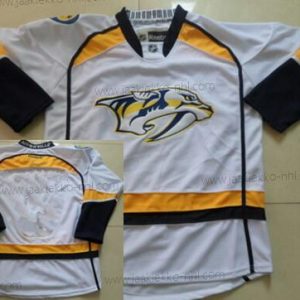 Miesten Nashville Predators Tyhjä Valkoinen Paita