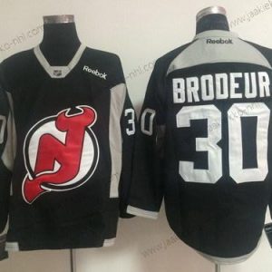 Miesten New Jersey Devils #30 Martin Brodeur 2014 Training Musta Paita