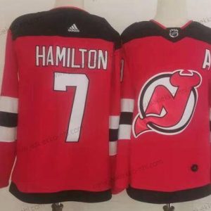 Miesten New Jersey Devils #7 Dougie Hamilton Punainen Aito Paita