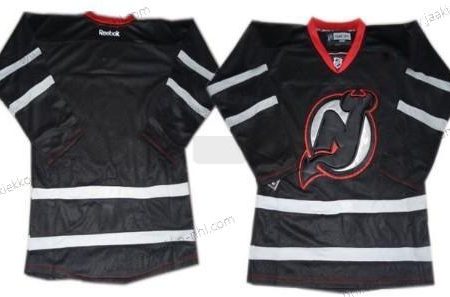 Miesten New Jersey Devils Tyhjä Musta Ice Paita