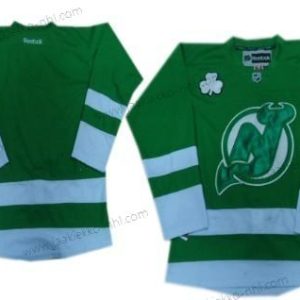 Miesten New Jersey Devils Tyhjä St. Patrick’S Day Vihreä Paita