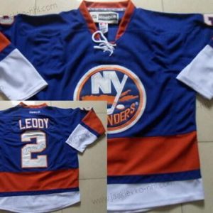 Miesten New York Islanders #2 Nick Leddy Sininen Paita