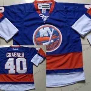 Miesten New York Islanders #40 Michael Grabner Sininen Paita Versio 2