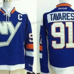 Miesten New York Islanders #91 John Tavares 2014 Stadium Series Sininen Paita