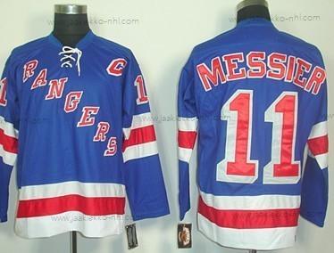 Miesten New York Rangers #11 Mark Messier Sininen Retro CCM Paita