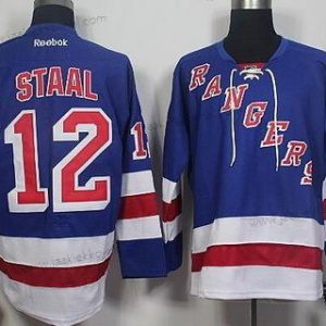 Miesten New York Rangers #12 Eric Staal Sininen Reebok Kotiottelupaita Jääkiekko Paita