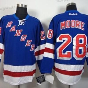 Miesten New York Rangers #28 Dominic Moore Sininen Paita