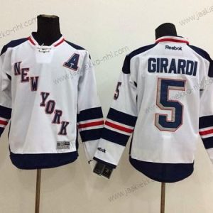 Miesten New York Rangers #5 Dan Girardi 2014 Stadium Series Valkoinen Paita