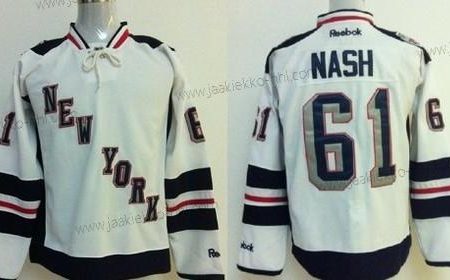 Miesten New York Rangers #61 Rick Nash 2014 Stadium Series Valkoinen Paita