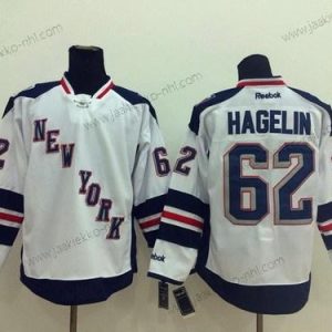 Miesten New York Rangers #62 Carl Hagelin 2014 Stadium Series Valkoinen Paita